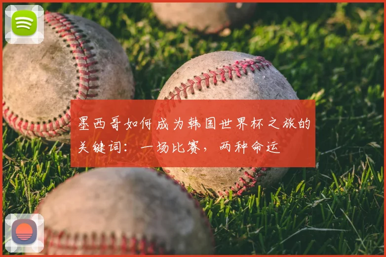 墨西哥如何成为韩国世界杯之旅的关键词:一场比赛,两种命运